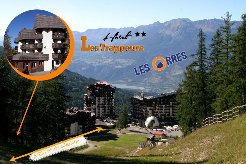 Hotel Les Trappeurs Les Orres Kültér fotó