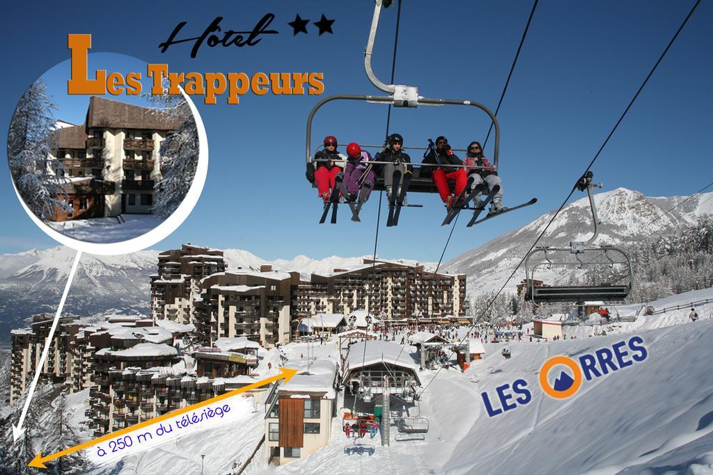 Hotel Les Trappeurs Les Orres Kültér fotó